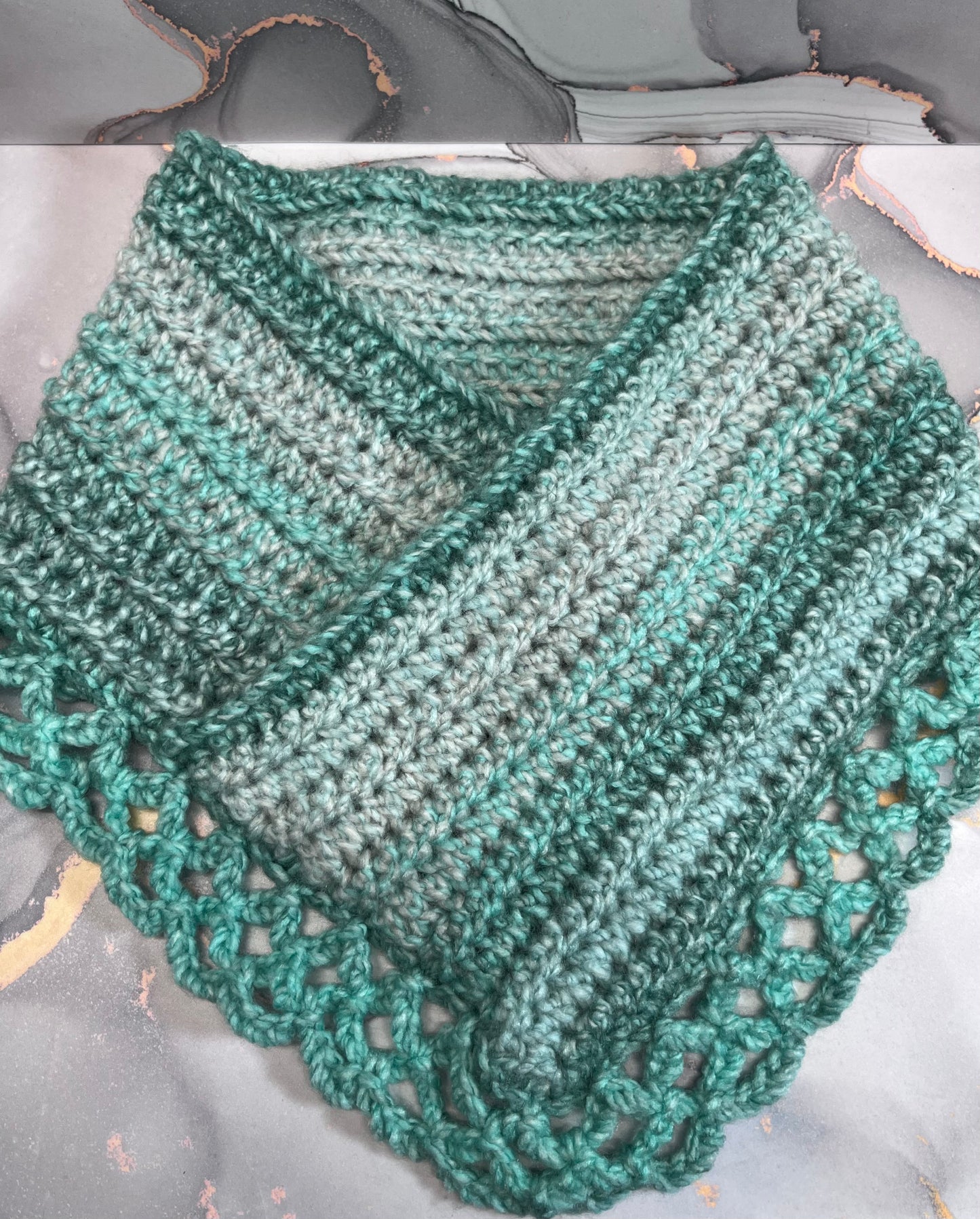 Minty Winter Cowl